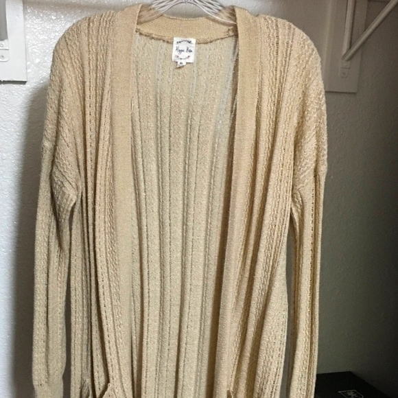 Boho Hippie Rose Cardigan 🤎 - Picture 2 of 3